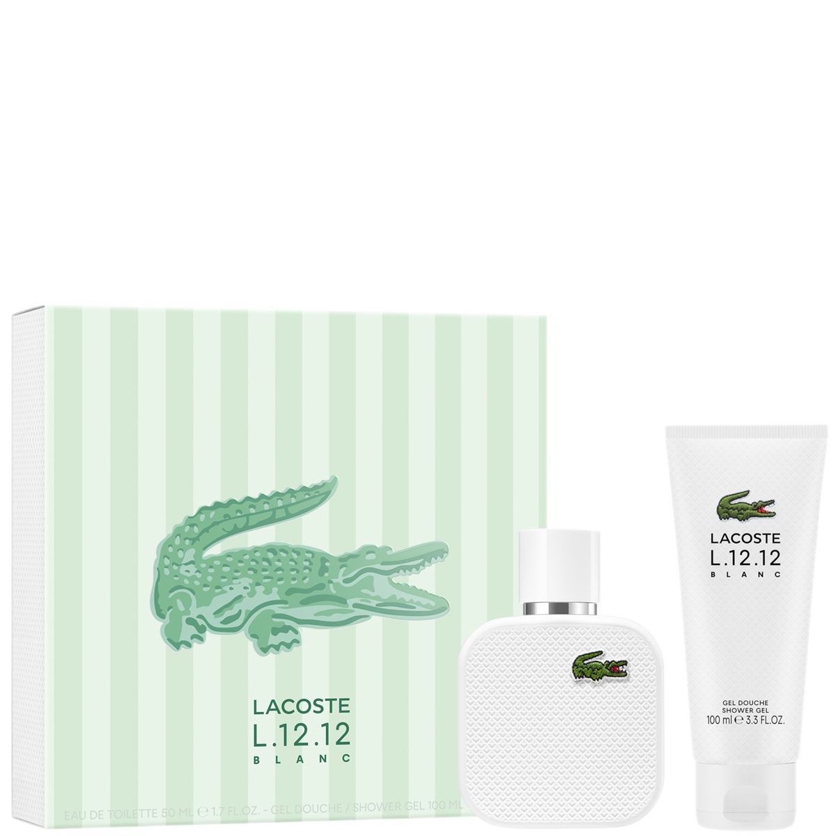 Lacoste L.12.12 Blanc Eau de Toilette 50ml Gift Set - 50ml