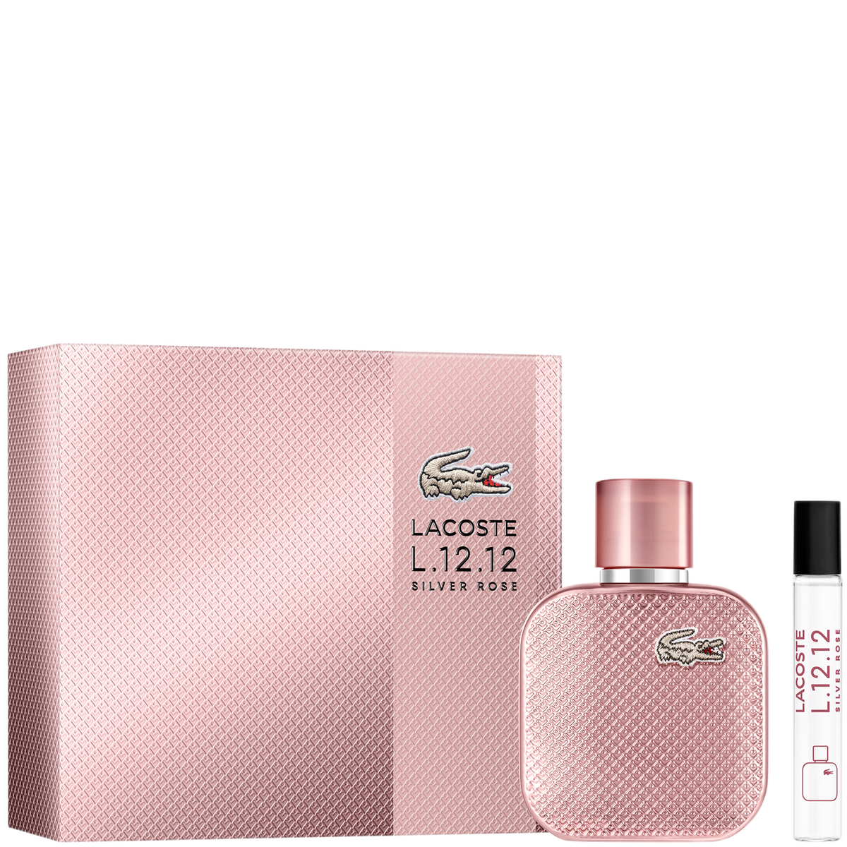 Lacoste L.12.12 Silver Rose Eau de Parfum 50ml Gift Set - 50ml