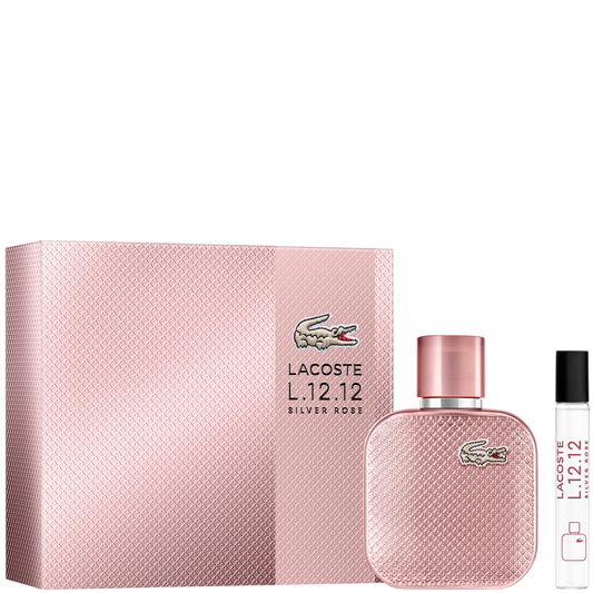 Lacoste L.12.12 Silver Rose Eau de Parfum 50ml Gift Set