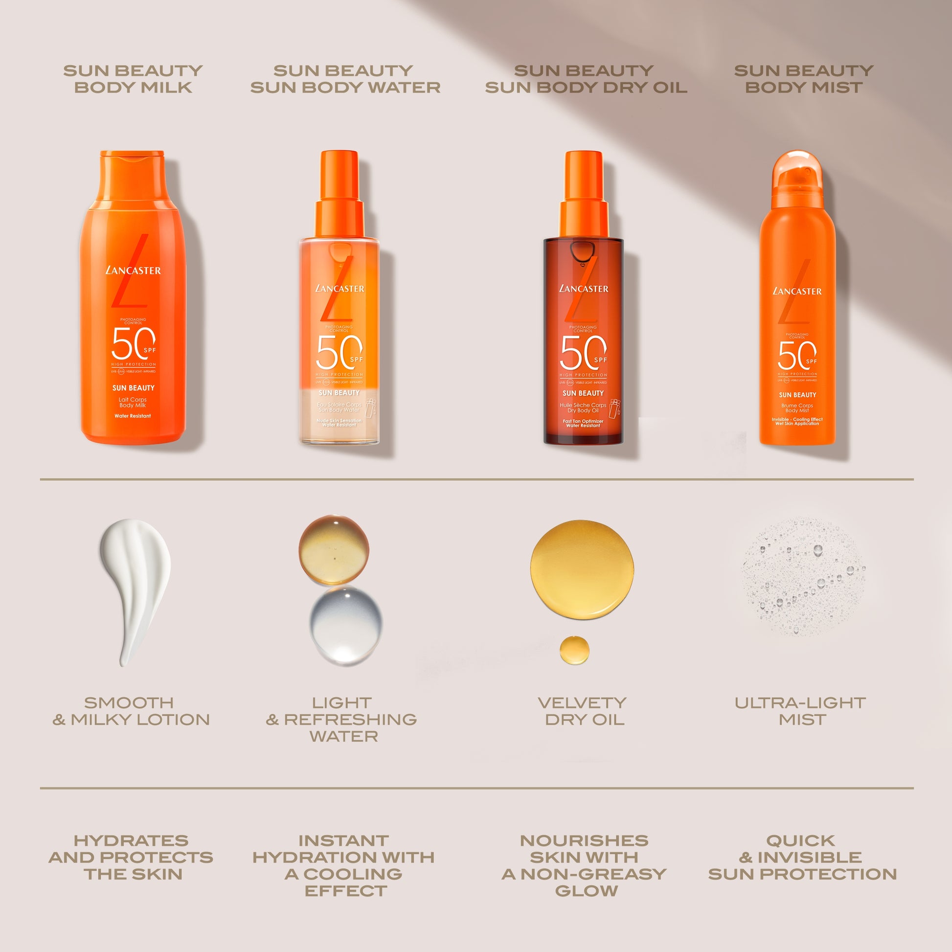 Lancaster Sun Beauty Dry Body Oil SPF50