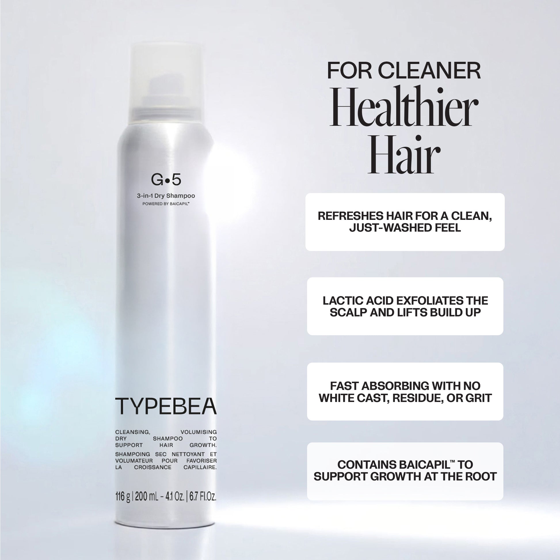 TYPEBEA G.5 3-in-1 Dry Shampoo