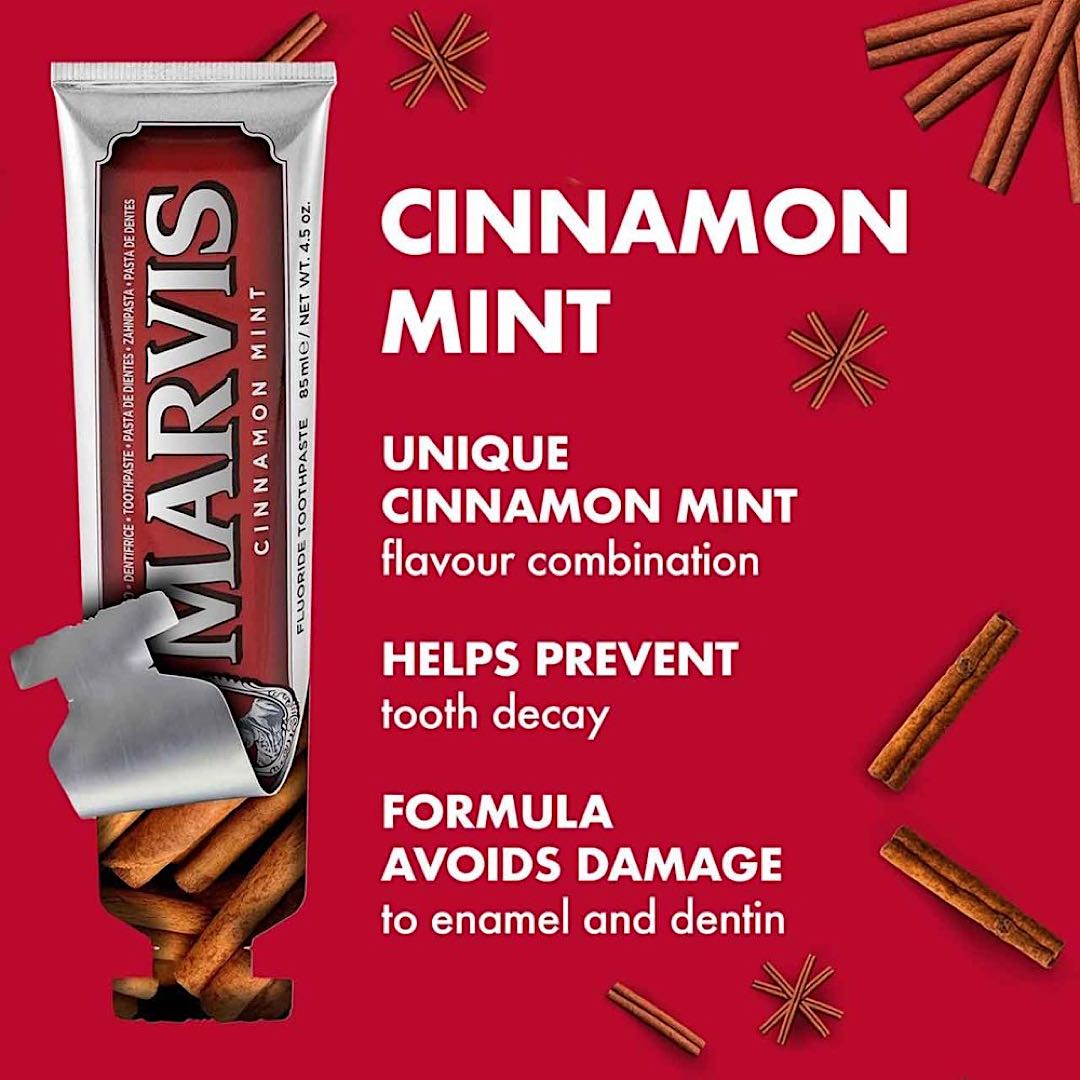 Marvis Cinnamon Mint Toothpaste