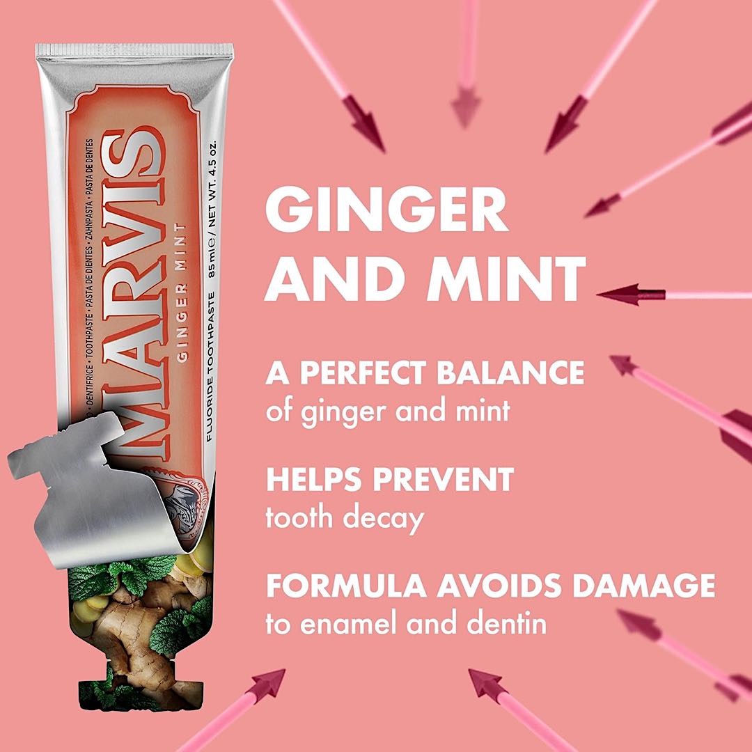 Marvis Ginger Mint Toothpaste