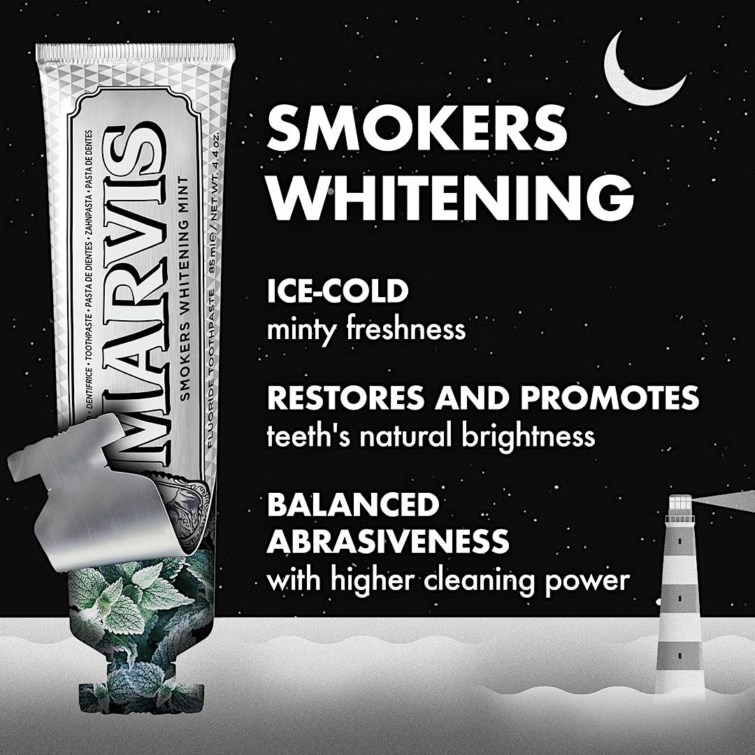 Marvis Smokers Whitening Mint Toothpaste