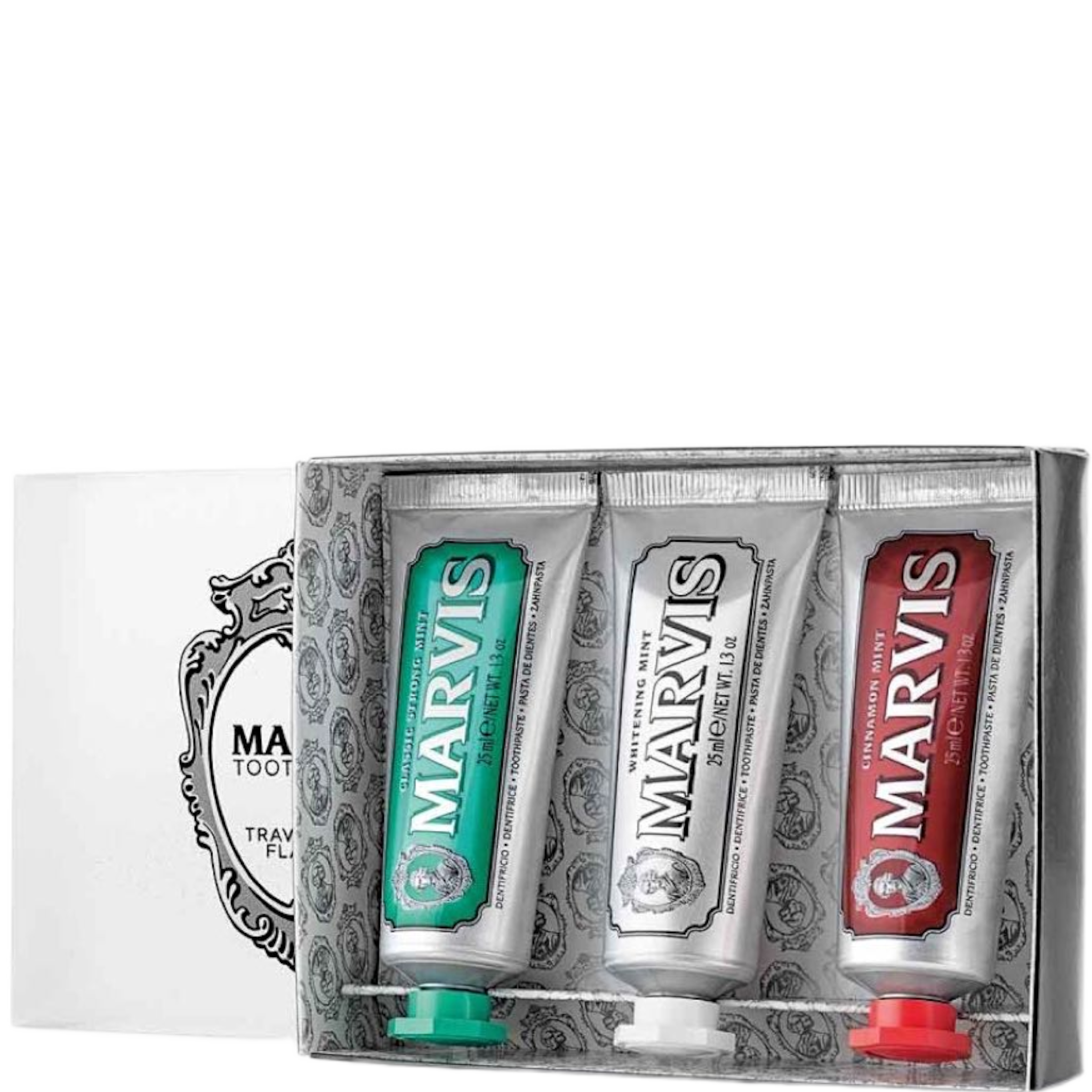 Marvis Toothpaste Travel With Flavour 3 x 25ml Gift Set - 3 x 25ml