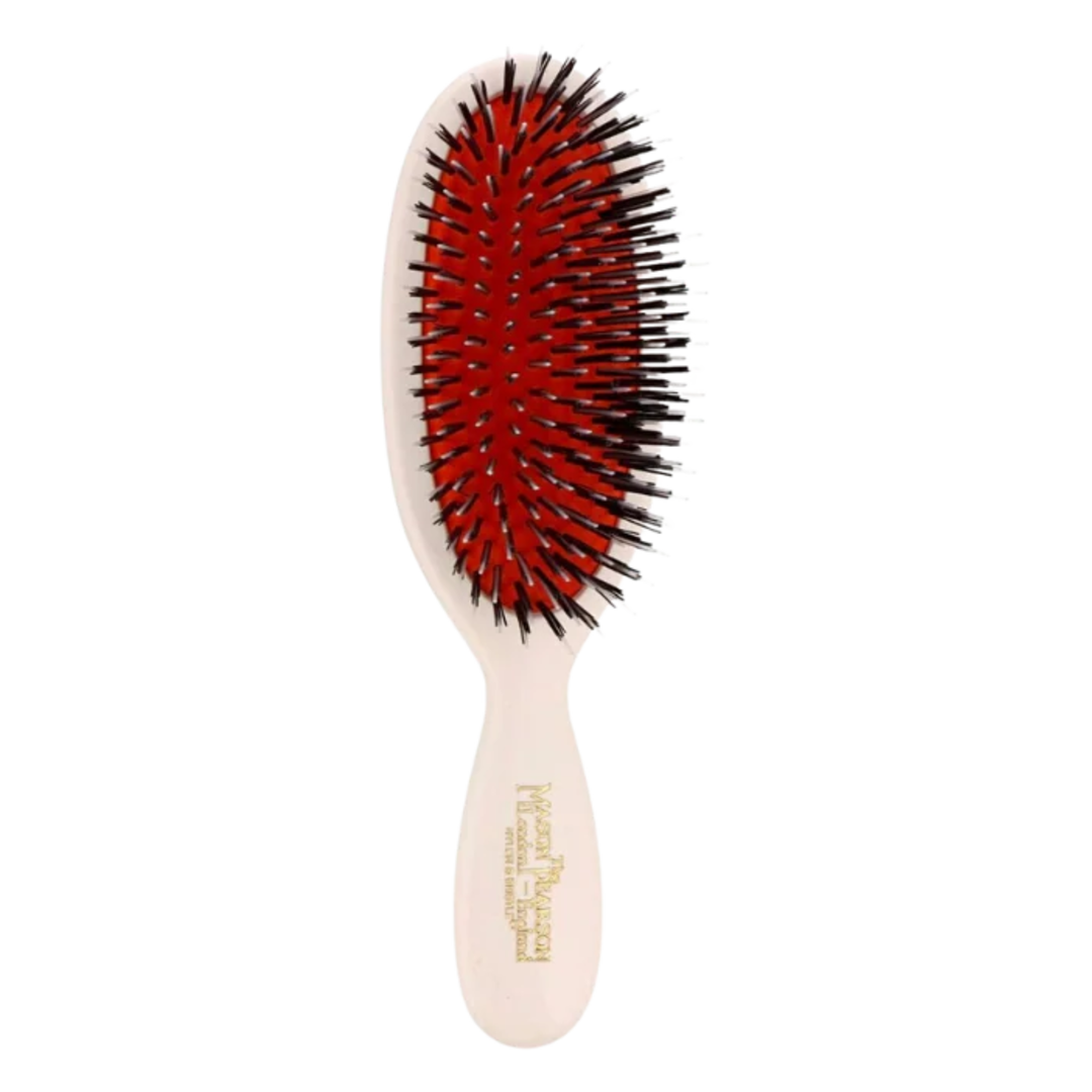 Mason Pearson Brushes Bristle/Nylon Pocket BN4 - White