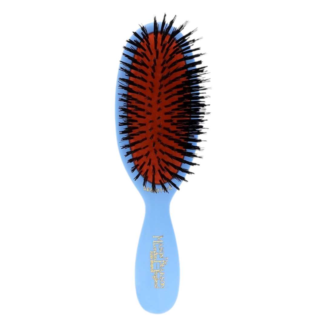 Mason Pearson Brushes Pure Bristle Pocket Sensitive SB4 - Blue