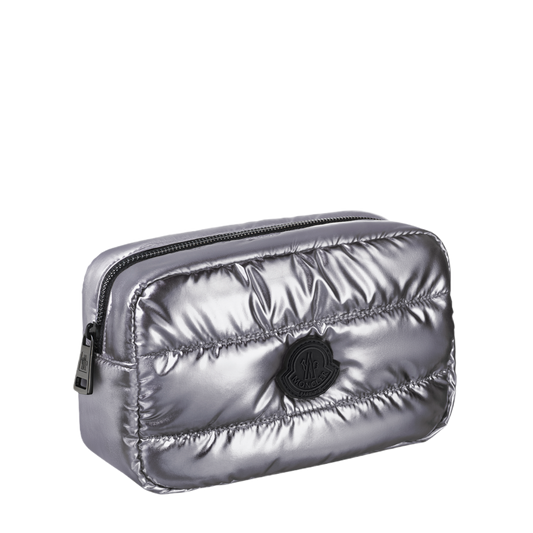 FREE GIFT - Moncler Parfum Silver Toiletry Pouch