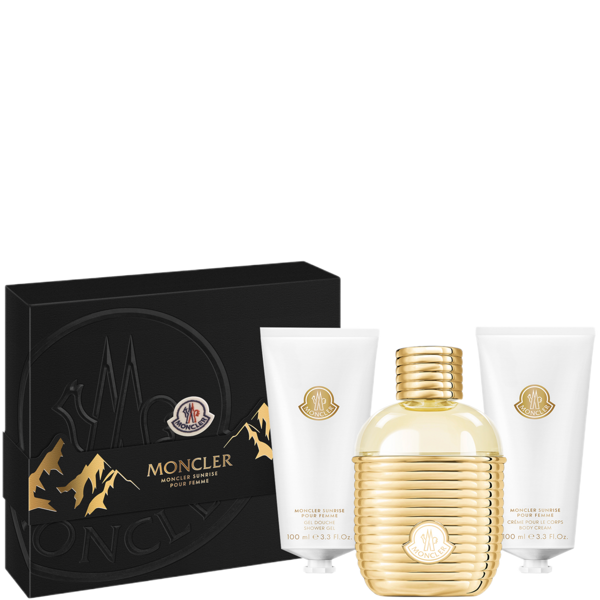 Moncler Sunrise Pour Femme Eau de Parfum 100ml Gift Set