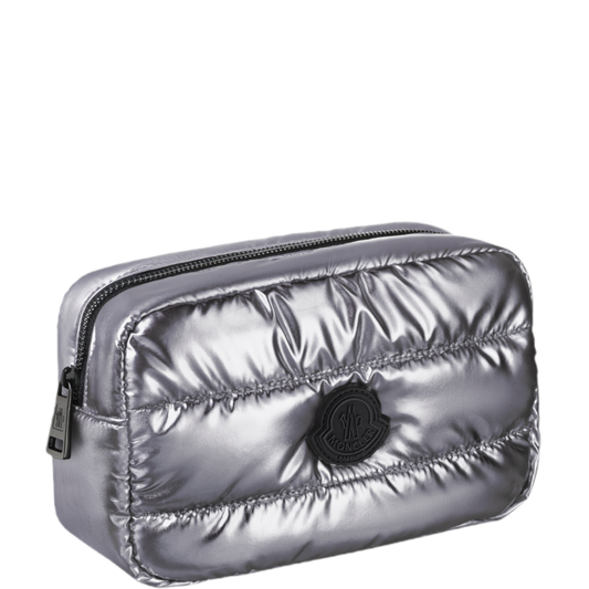 FREE GIFT - Moncler Parfum Silver Toiletry Pouch