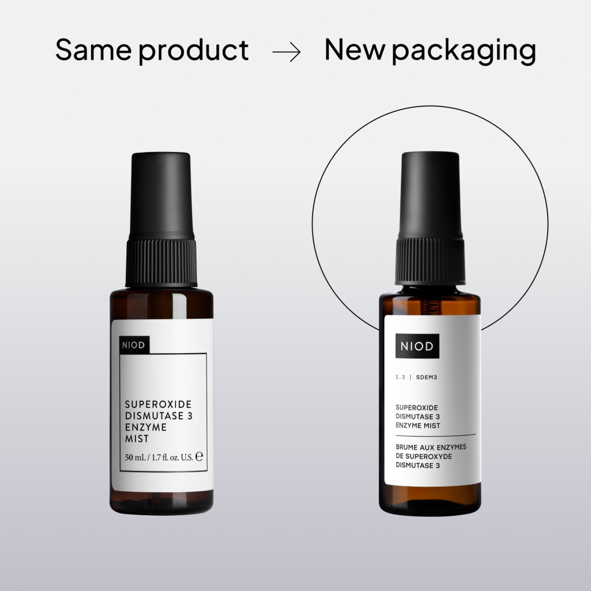 NIOD Superoxide Dismutase 3 Enzyme Mist (SDEM3)