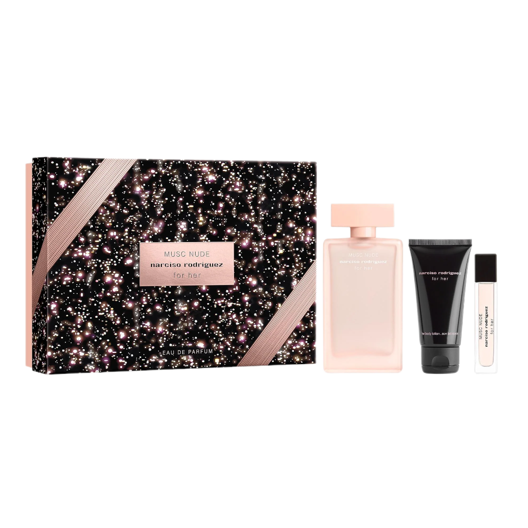 Narciso Rodriguez For Her Musc Nude Eau de Parfum 100ml Gift Set - 100ml