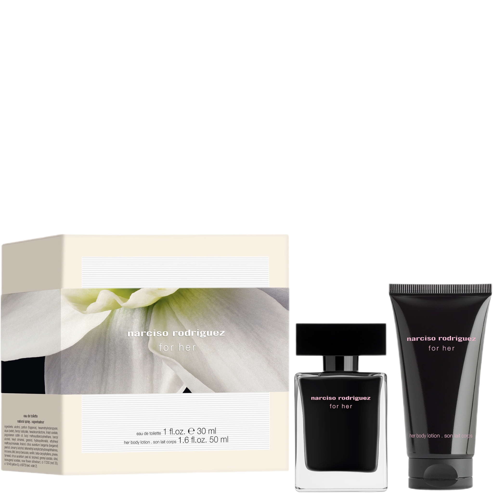 Narciso Rodriguez For Her Eau de Toilette Spray 30ml Gift Set - 30ml