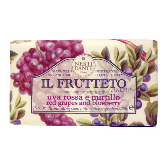 Nesti Dante Il Frutteto Red Grapes and Blueberry Soap