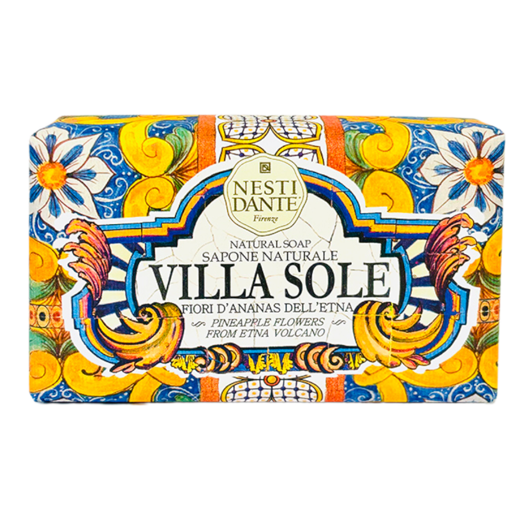Nesti Dante Villa Sole Pineapple Flowers from Etna Volcano Soap - 250g