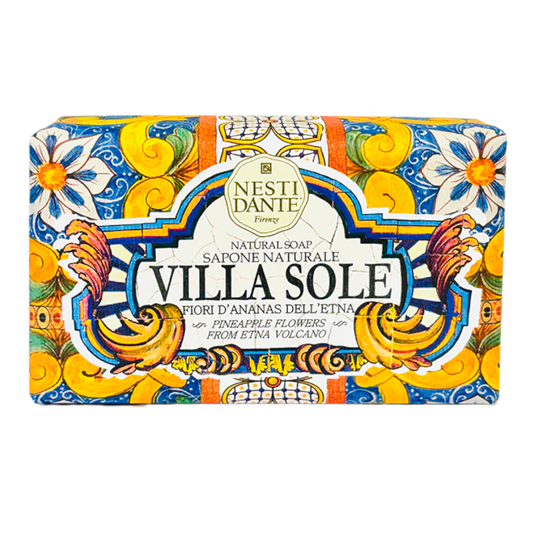 Nesti Dante Villa Sole Pineapple Flowers from Etna Volcano Soap