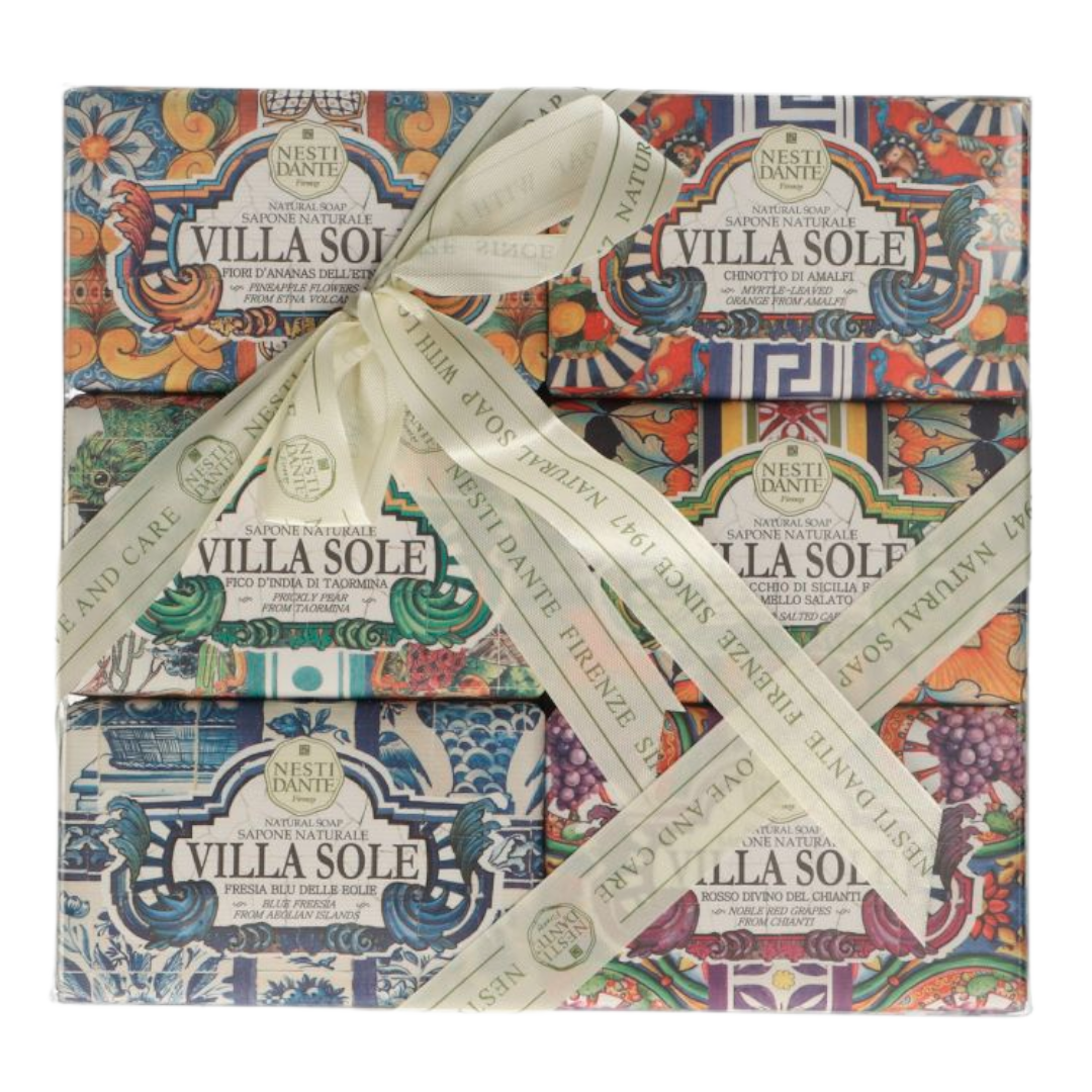 Nesti Dante Villa Sole  Soap 6 x 150g Gift Set - 6 x 150g