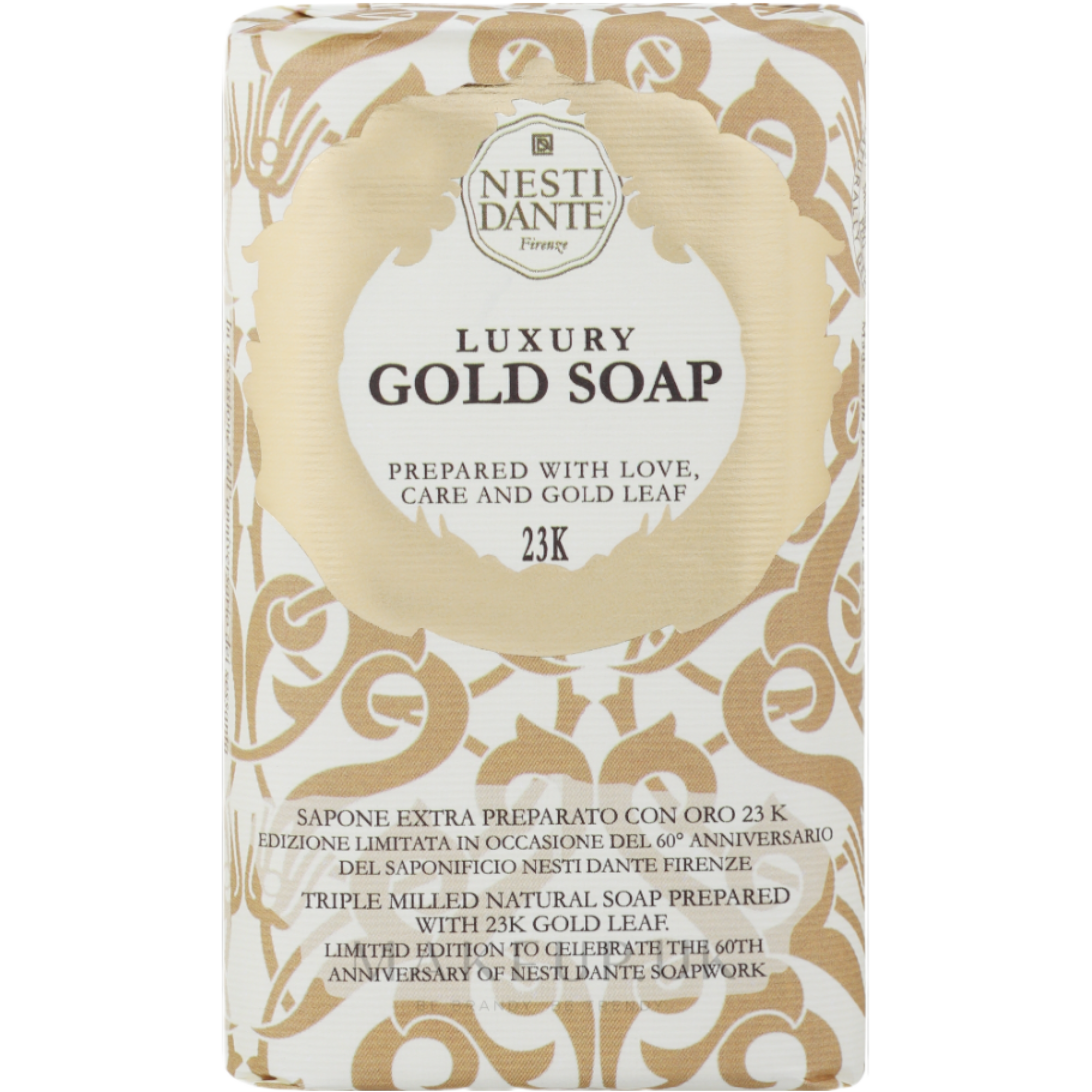 Nesti Dante Luxury Gold Soap 60th Anniversary Edition - 250g
