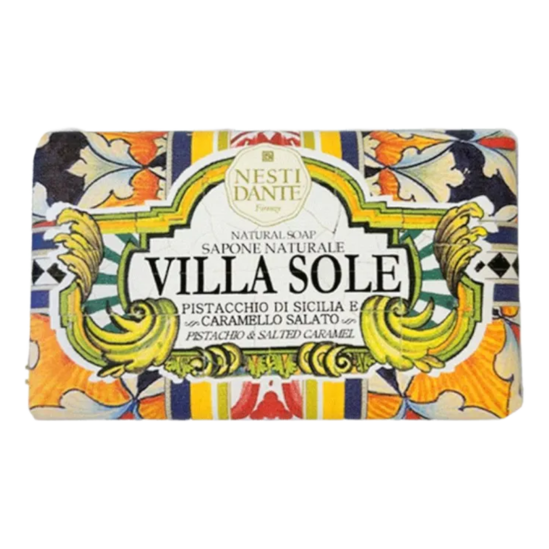 Nesti Dante Villa Sole Sicilian Pistachio & Salted Caramel Soap - 250g