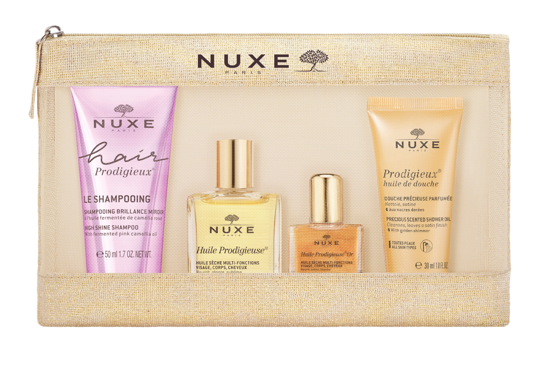 NUXE セット売り Nuxe Prodigieux Travel Pouch Gift Set – Escentual