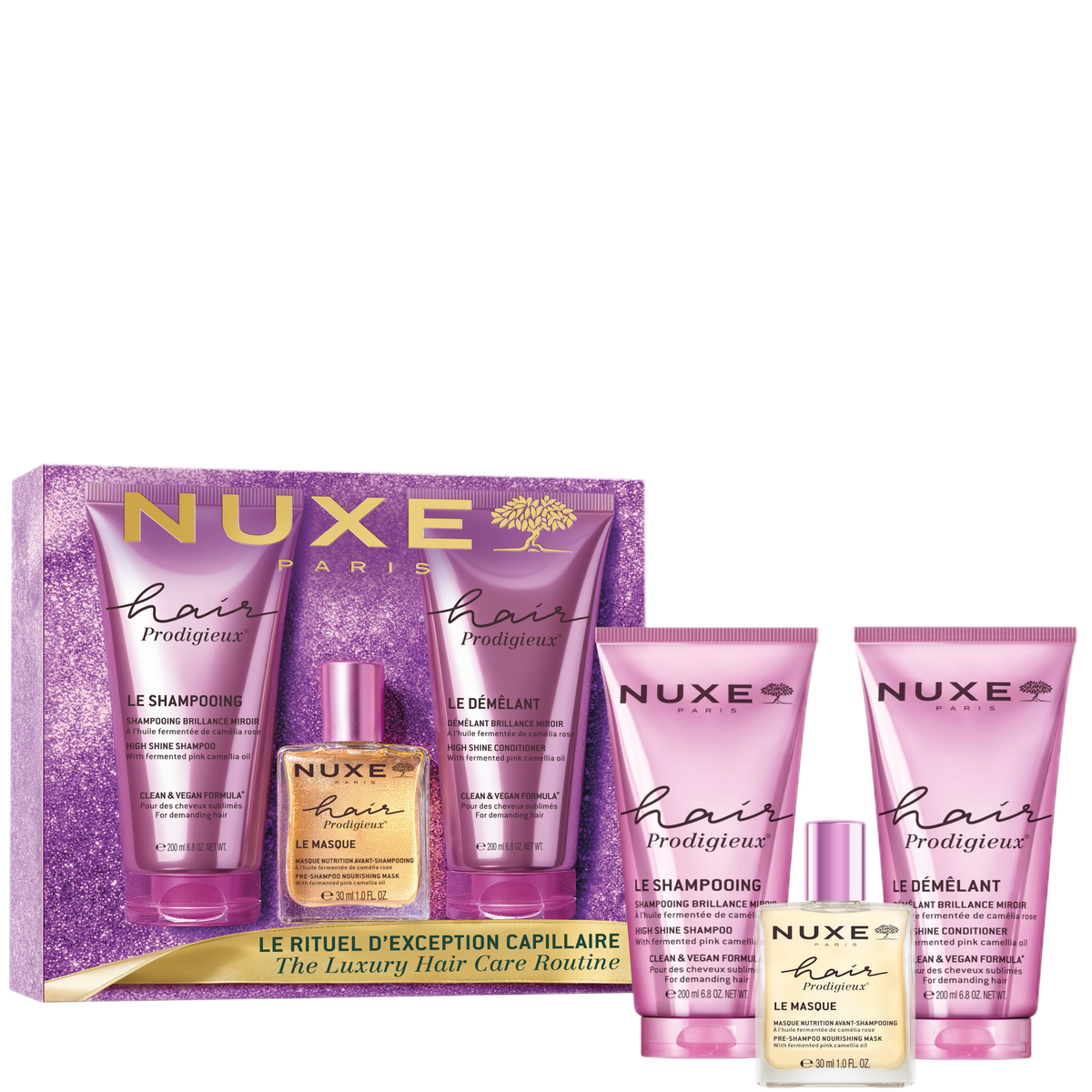 Nuxe Hair Prodigieux The Luxury Hair Routine Gift Set - Gift Set