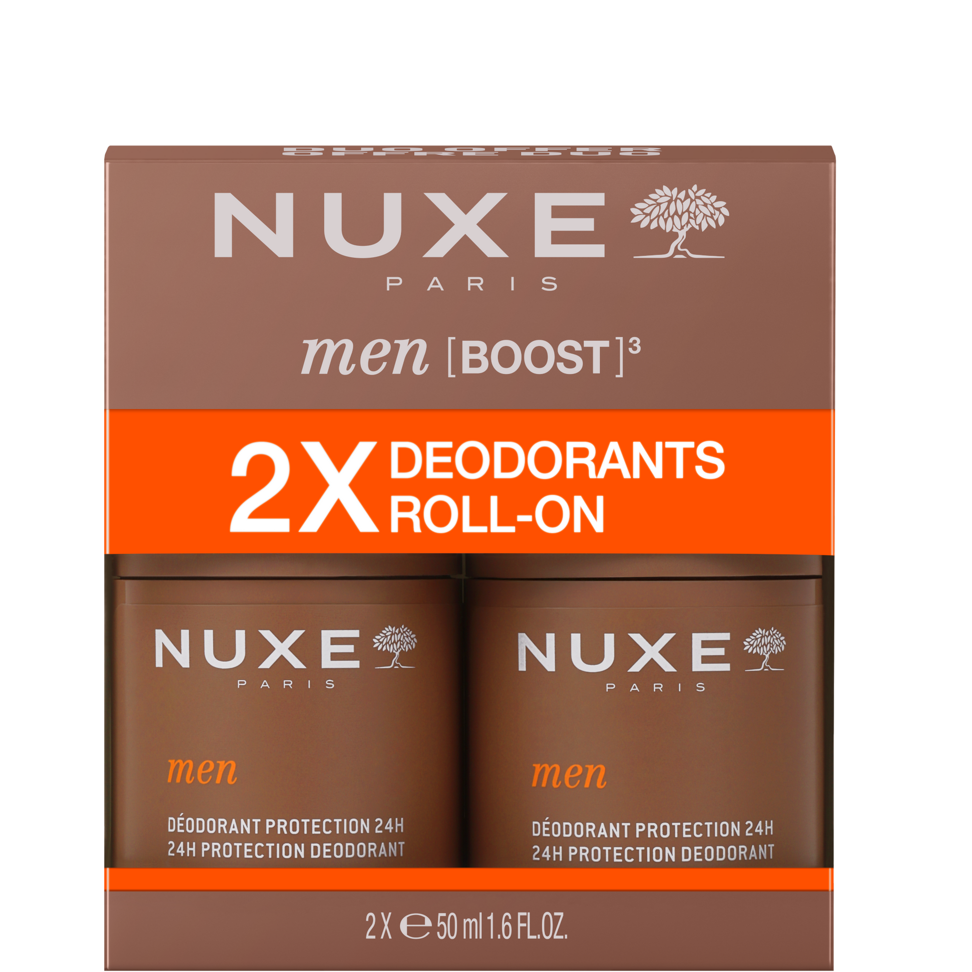 Nuxe Men 24hr Protection Deodorant Duo