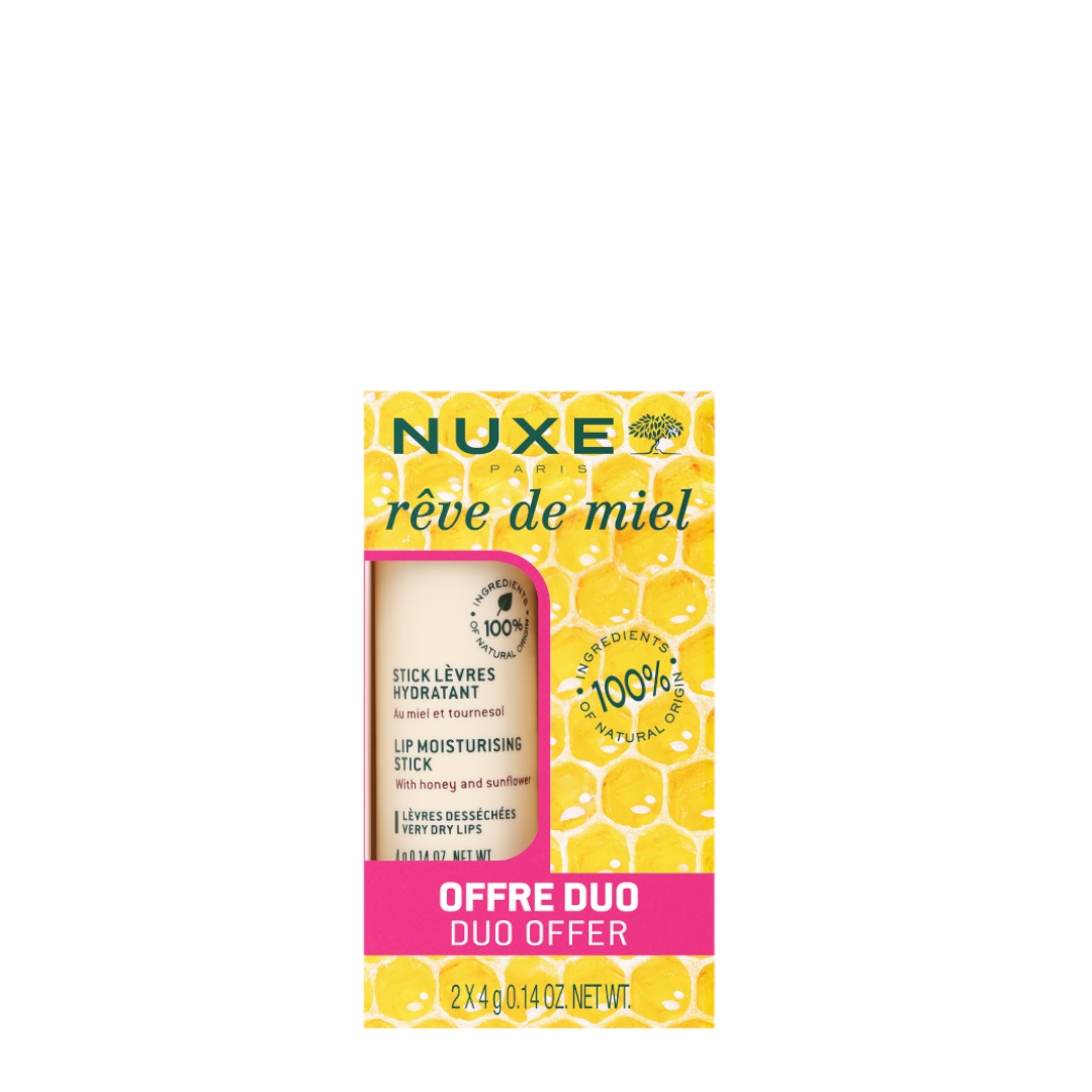 Nuxe Reve de Miel Lip Moisturising Stick Duo - 2 x 4g