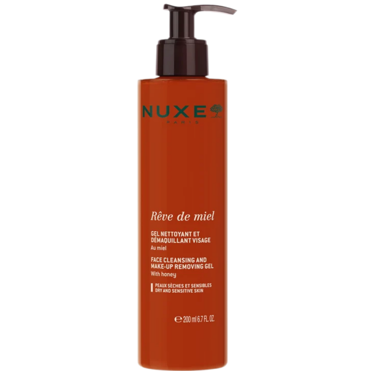 Nuxe Reve de Miel Face Cleansing and Make-Up Removing Gel - 200ml
