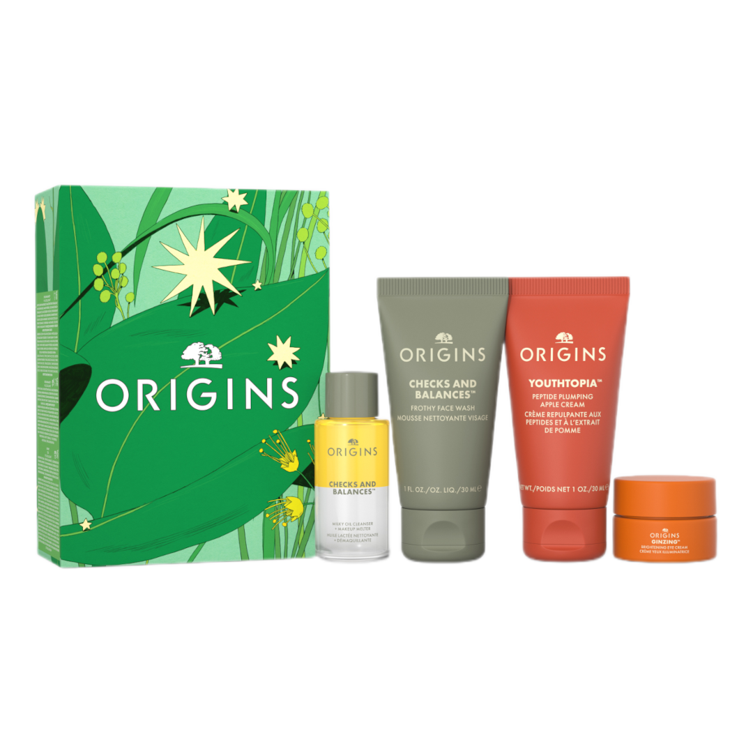 Origins Cleanse and Glow Essentials Gift Set - Gift Set