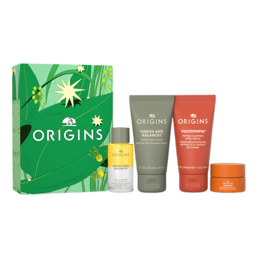 Origins Cleanse and Glow Essentials Gift Set