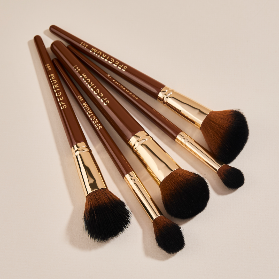 Spectrum Pantherine 5 Piece Face Brush Set
