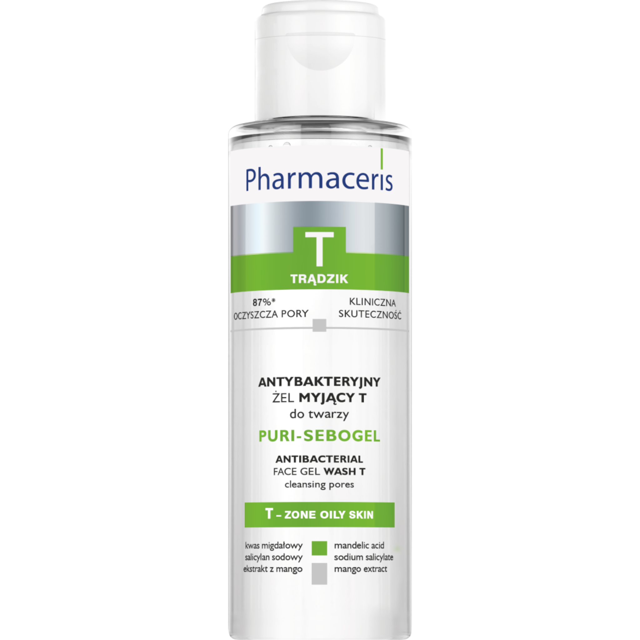 FREE GIFT - Pharmaceris T Sebo-Almond-Claris 3% Mandelic Acid Pure Skin Solution - 80ml