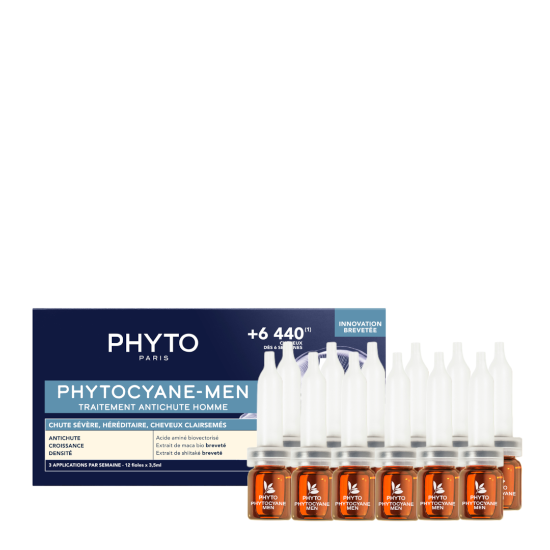 Phyto Phytocyane-Men Anti-Hair Loss Treatment For Men - 12 x 3.5ml