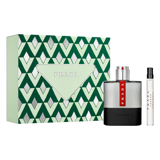 Prada Luna Rossa Carbon Eau de Toilette Spray 100ml Gift Set