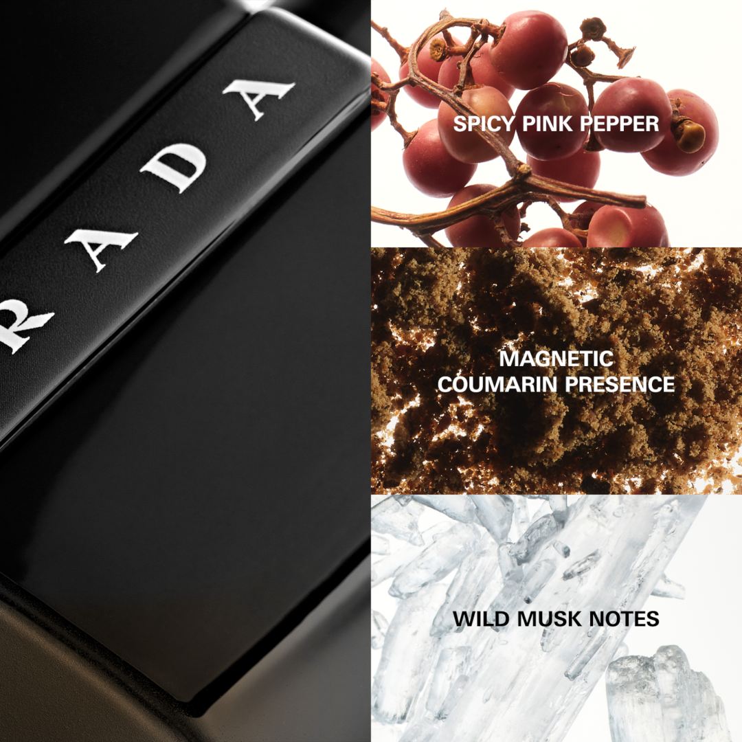 Prada Luna Rossa Black Eau de Parfum Spray 100ml Gift Set