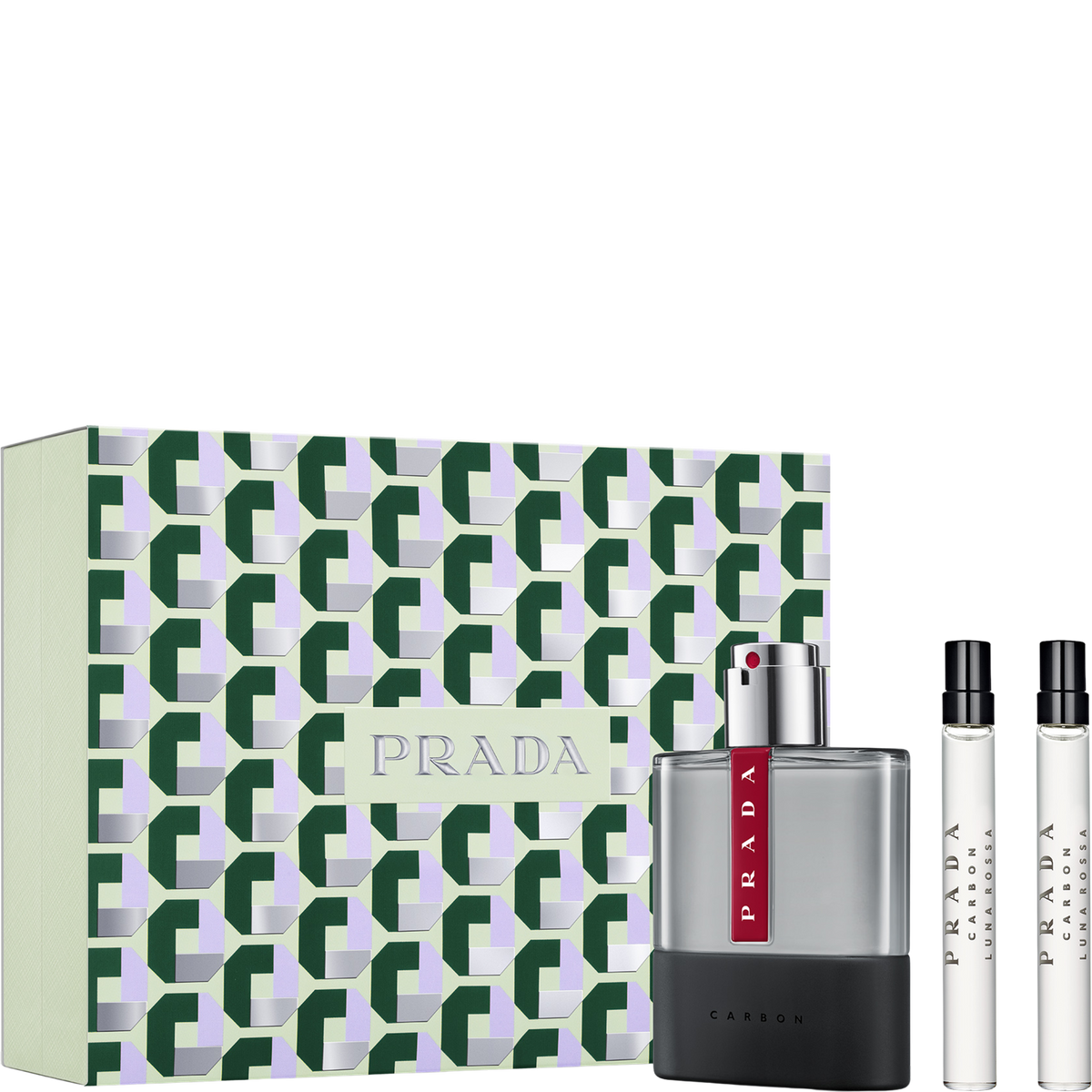 Prada Luna Rossa Carbon Eau de Toilette Spray 100ml Gift Set - 100ml