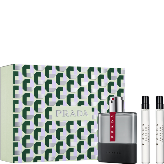 Prada Luna Rossa Carbon Eau de Toilette Spray 100ml Gift Set