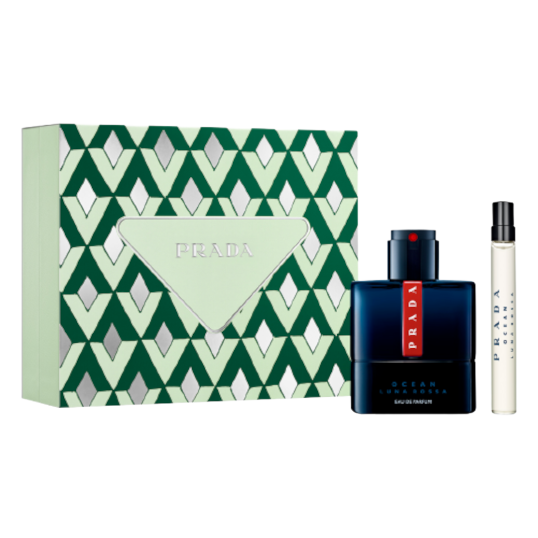 Prada Luna Rossa Ocean Eau de Parfum Spray 50ml Gift Set - 50ml