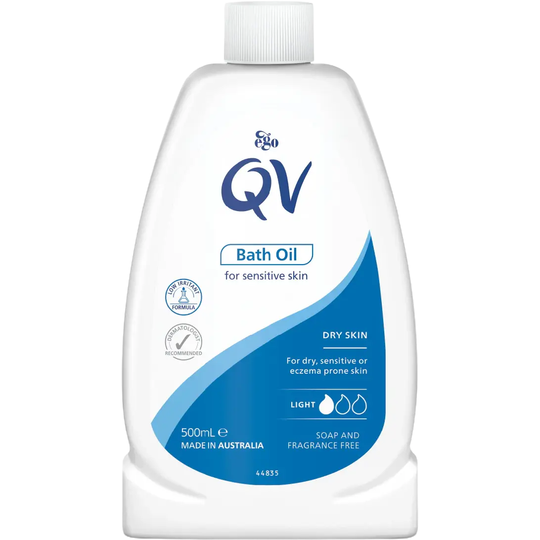 QV Bath Oil For Dry Itching Skin Conditions - 500ml