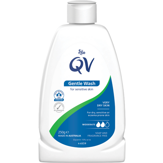 QV Gentle Wash Soap Alternative for Dry Skin Conditions