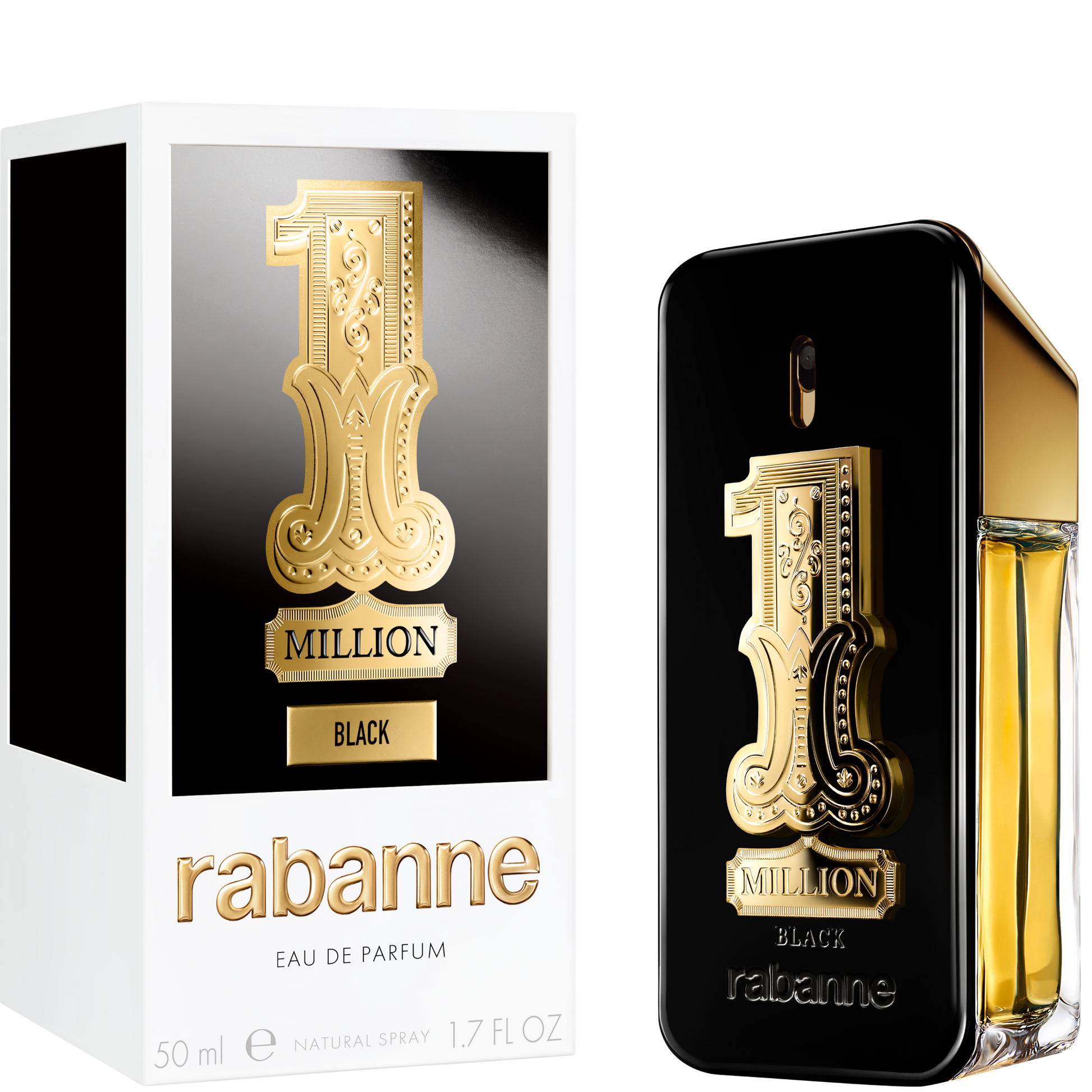 Rabanne 1 Million Black Eau de Parfum Spray