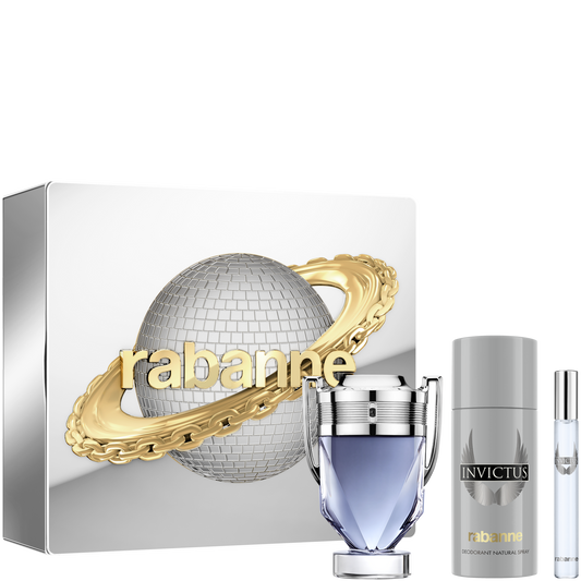 Rabanne Invictus Eau de Toilette Spray 100ml Gift Set