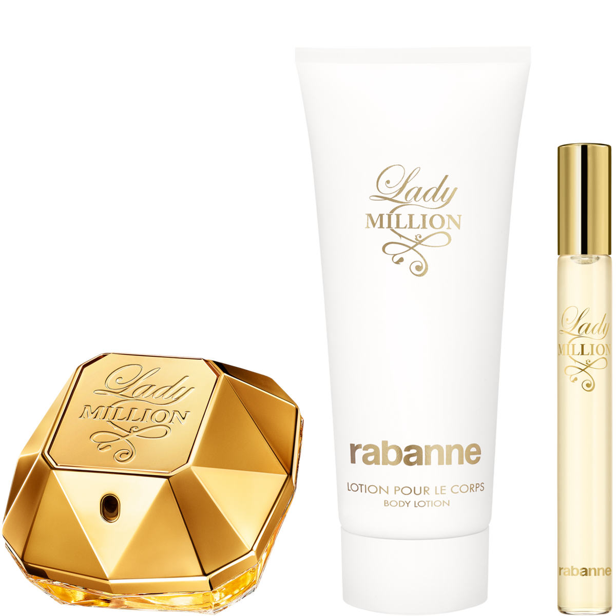 Rabanne Lady Million Eau de Parfum Spray 50ml Gift Set
