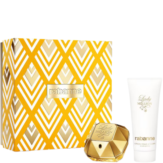 Rabanne Lady Million Eau de Parfum Spray 50ml Gift Set