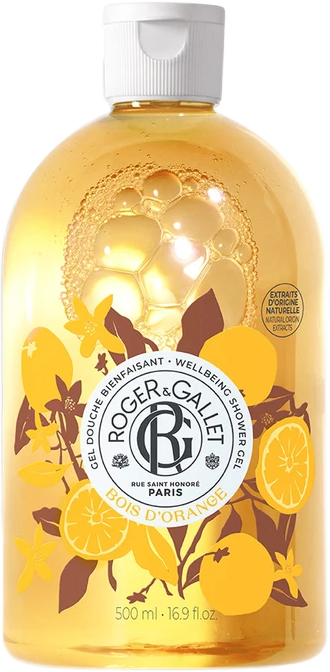 Roger & Gallet Bois d'Orange Wellbeing Shower Gel - 500ml