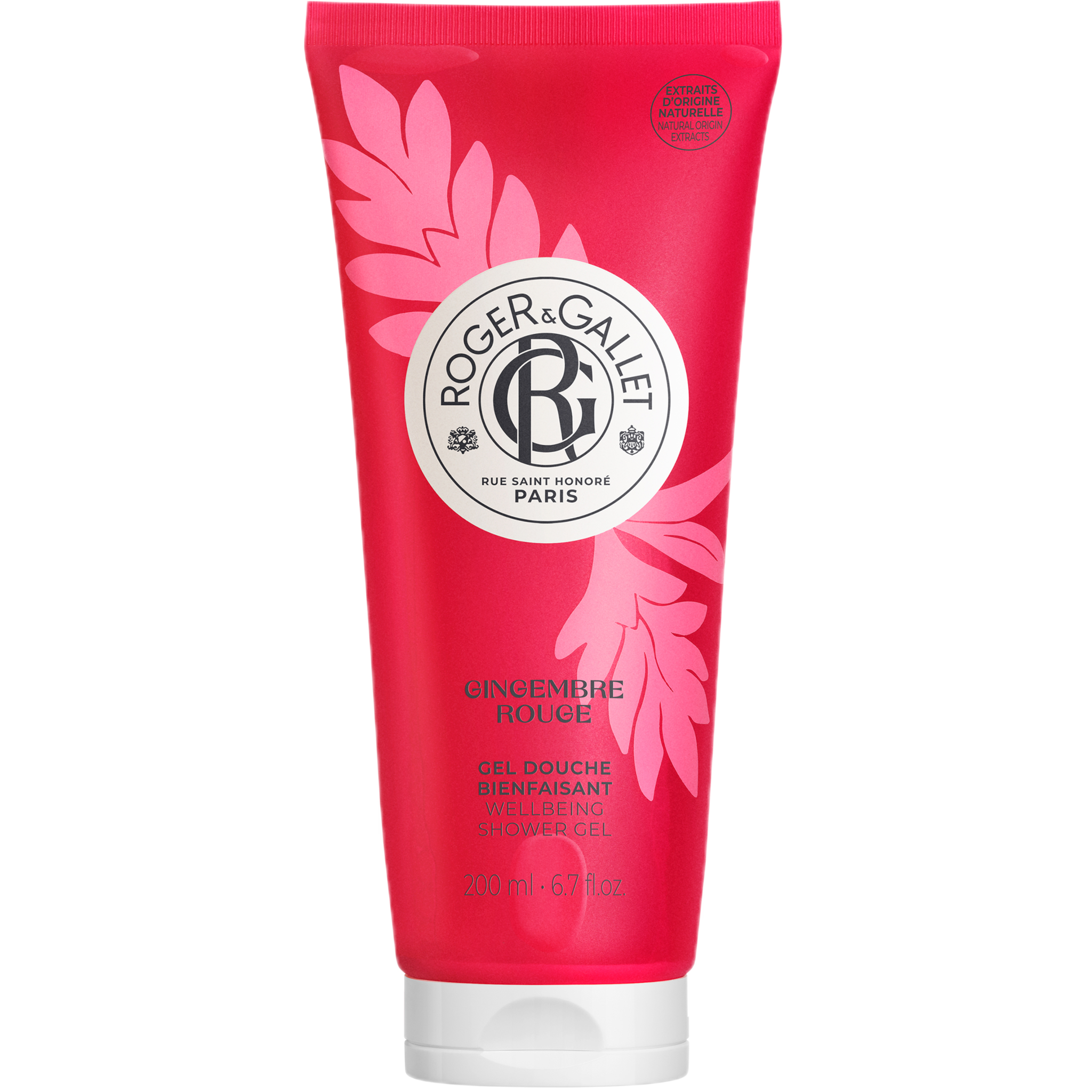 Roger & Gallet Gingembre Rouge Wellbeing Shower Gel - 200ml