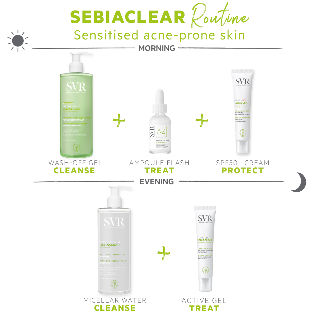 SVR Sebiaclear AZ Flash Ampoule