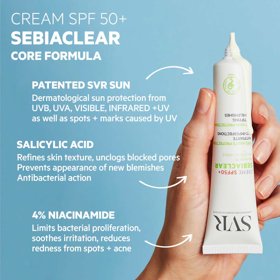 SVR Sebiaclear Cream SPF50+