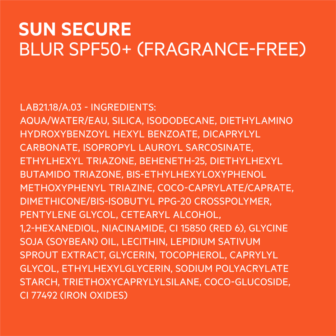 SVR Sun Secure Blur SPF50+ Fragrance Free