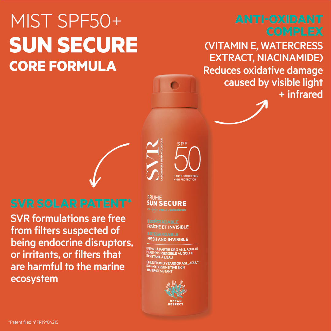 SVR Sun Secure Mist SPF50+